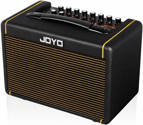 JOYO 40W Acoustic Guitar Amp Portable Stereo Amplifier with Bluetooth and Battery Powered, Reverb/Delay/Chorus, Mic Input, USB-C Recording for Outdoor Busking & Live Performance (AC-40S) in Kuwait