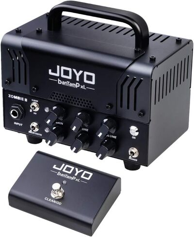 حزمة رأس JOYO Zombie II Tube Amp مع كابل أداة صوت أحادية CM-12 زاوية مستقيمة إلى اليمين in Kuwait