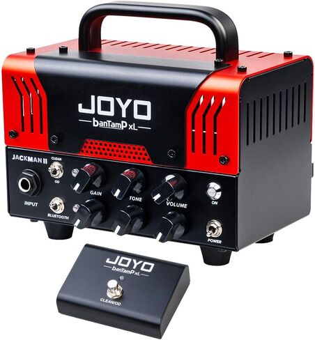 حزمة رأس JOYO Jackman II أنبوب أمبير مع كابل أداة صوت أحادية CM-12 زاوية مستقيمة إلى اليمين in Kuwait