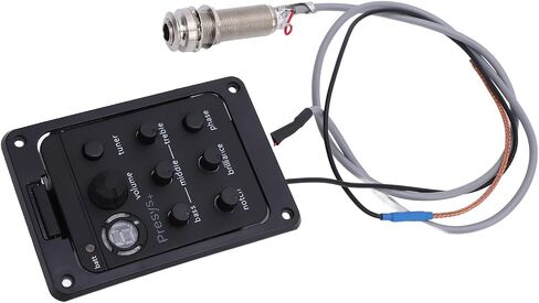 معادل جيتار صوتي Preamp EQ من WALFRONT مع شاشة LED، ومضخم وموالف على اللوحة لـ Presys Plus، أداة جيتار للتحكم في مستوى الصوت in Kuwait