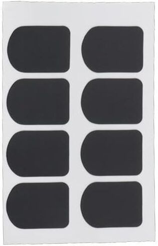 32 Pcs 0.8mm Thick Saxophone and Clarinet Mouthpiece Cushion - Alto/Tenor Sax Mouthpiece Patches Pads Cushions - Oval Rubber Strong Adhesive for Beginners Musicians in Kuwait