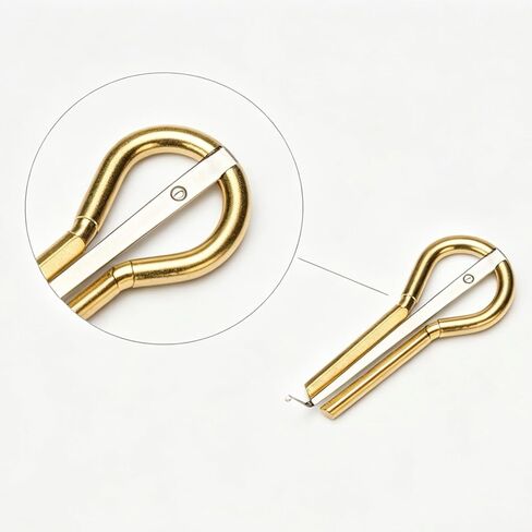 Jaw Harp with Wooden Leaf Holder – Brass Mouth Harp for Beginners, Portable Jew’s Harp Instrument, Traditional Folk Music Instrument by Suttaya in Kuwait