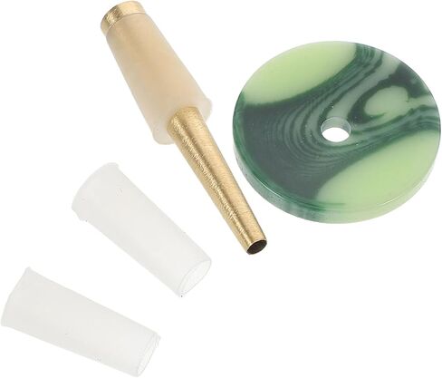 Toddmomy Brass Suona Core Replacement and 2 Rubber Sleeves Seamless Welded Small Suona Repair Accessory and Instrument Maintenance in Kuwait