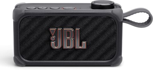 JBL Bandbox Solo - مضخم صوت ومكبر صوت مدمج يعمل بالذكاء الاصطناعي مع أدوات تدريب مدمجة وشاشة بكسل LED كبيرة وواجهة صوت مدمجة وما يصل إلى 6 ساعات من وقت التشغيل (أسود) in Kuwait