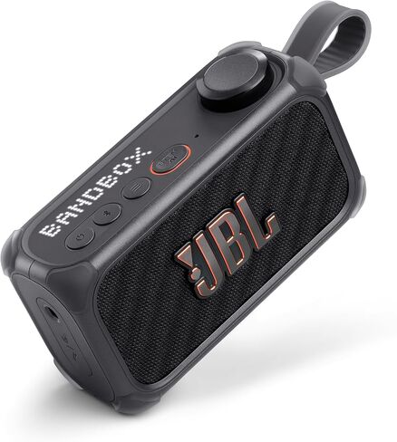 JBL Bandbox Solo - مضخم صوت ومكبر صوت مدمج يعمل بالذكاء الاصطناعي مع أدوات تدريب مدمجة وشاشة بكسل LED كبيرة وواجهة صوت مدمجة وما يصل إلى 6 ساعات من وقت التشغيل (أسود) in Kuwait