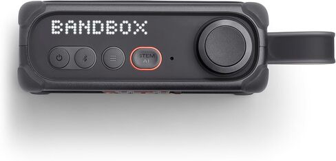 JBL Bandbox Solo - مضخم صوت ومكبر صوت مدمج يعمل بالذكاء الاصطناعي مع أدوات تدريب مدمجة وشاشة بكسل LED كبيرة وواجهة صوت مدمجة وما يصل إلى 6 ساعات من وقت التشغيل (أسود) in Kuwait