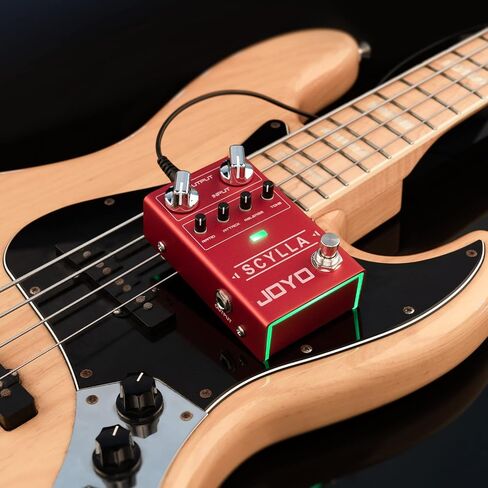 JOYO R-27 Bass Compressor Guitar Pedal, R-28 Bass High Gain Overdrive Effect Pedal and JF-19 Buffer Tuner Pedal in Kuwait