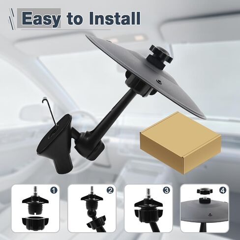 YEZriler Car Cymbal Air Vent, Mini Cymbal for Car, Car Symbol Drum Air Vent for Music Lovers, Mini Car Drum Rhythm Toy for All Vehicles - Black in Kuwait