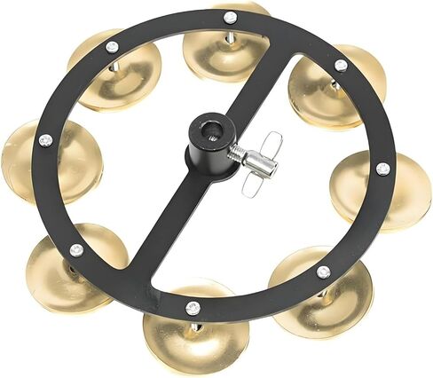 Cymbal Sound Enhancer Easy to Use Cymbal-topHat Bright Tone Percussion Gear for Drummers, Music Performance, Single Layer Brass Cymbal Bell in Saudi Arabia