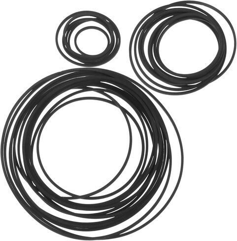 30pcs Rubber Cassette Drive Belts Square Cassette Player Belts for Recorder Repair in Saudi Arabia