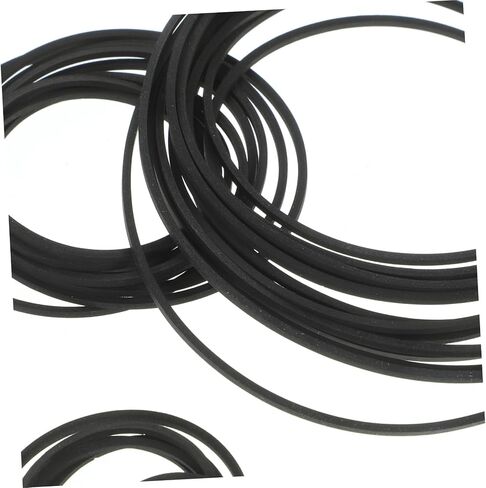30pcs Rubber Cassette Drive Belts Square Cassette Player Belts for Recorder Repair in Saudi Arabia