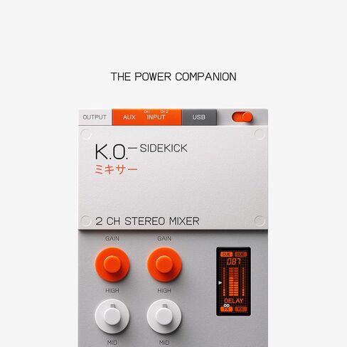 teenage engineering EP–136 K.O.–SIDEKICK standalone 2 channel stereo dj mixer, audio interface ad built-in fx in Saudi Arabia