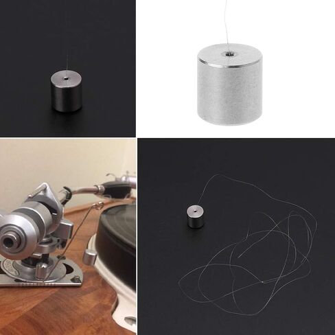 Turntable Anti Skate Weight Bias Counterweight Metal Weight with Nylon Thread Record Player Replacement for Vinyl Playback Studio Use in Kuwait