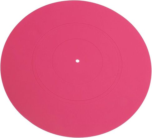 GOWENIC Turntable Platter Mat Absorbing Vibrational Energy Clearer Sound Reduce Noise for All Turntables 12in (Green) in Kuwait