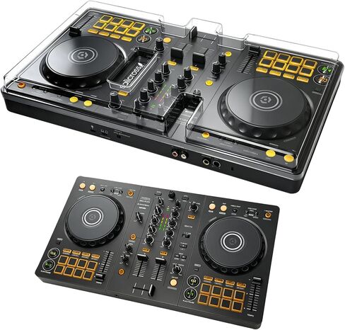 Dust Cover for Pioneer DDJ FLX4, It Prevents Dust from Entering the DDJ FLX4 Case, No Need to Disconnect the Cable, Protects Against Accidental Touches-Clear in Kuwait