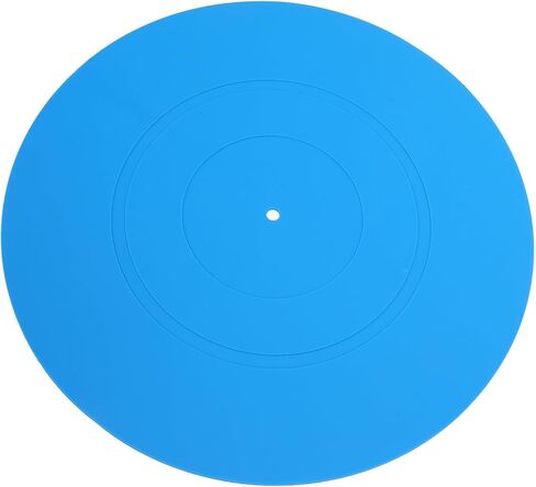 GOWENIC Turntable Platter Mat Absorbing Vibrational Energy Clearer Sound Reduce Noise for All Turntables 12in (Green) in Kuwait