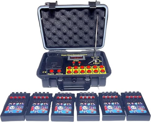 24 cue Remote Stage Lighting Effects, Fountain Effects Equipment, LED Effect Controller for Stage Event and Wedding Event in Kuwait