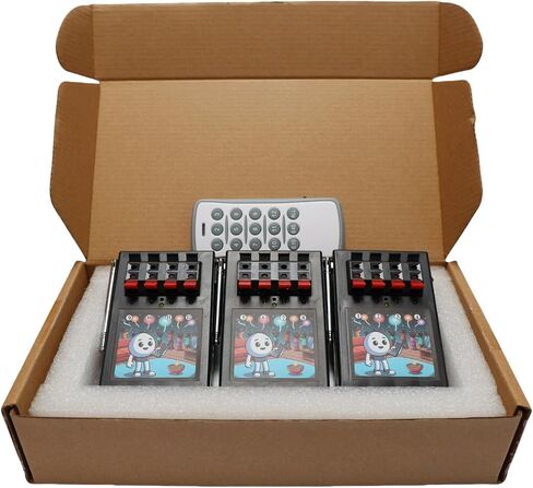 12 CUES Remote Control for Stage Effects Equipment, Lighting Controller, Fireworks Machine, for BILUSOCN Brand in Kuwait