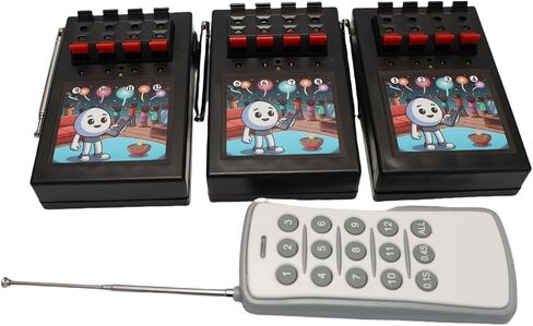 12 CUES Remote Control for Stage Effects Equipment, Lighting Controller, Fireworks Machine, for BILUSOCN Brand in Kuwait