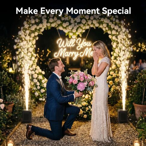 Wedding Party Machine Mini Stage, Remote Control, 6-10 ft Output for Weddings Sweet 16 Birthday Celebration, DJ Performance Corporate Event, Prom Nights（Material NOT Included） in Kuwait