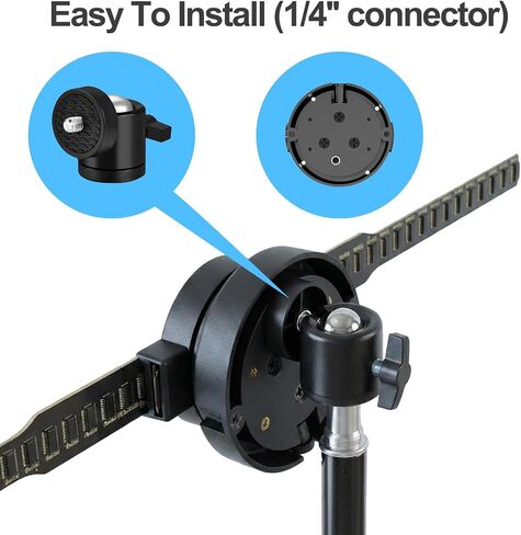 3D Hologram Fan Tripod Stand,Fits for 16.5inch Hologram Projector,Adjustable Hight 24 to 71 Inches,Suitable for Store Display,Events and Shows(Only for 42cm/16.5inch) in Kuwait