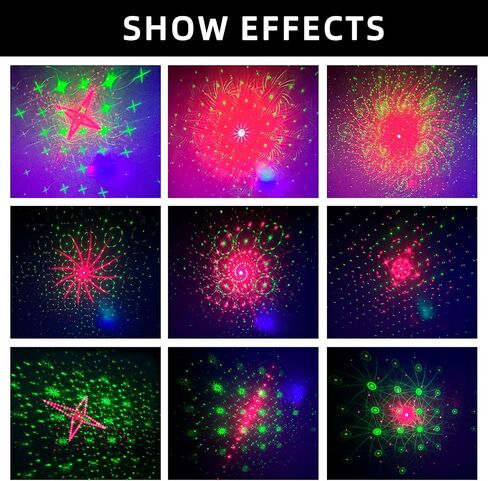 LED Disco Light RGB Sound-Activated Stage Light, Portable DJ Party Lighting with Remote Control for Home Room Karaoke Christmas Halloween Wedding Decor Stocking Stuffers in Kuwait