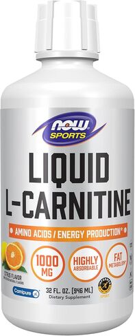 Now Foods: L-Carnitine Liquid 3000mg, 16 oz (2 pack) in Saudi Arabia
