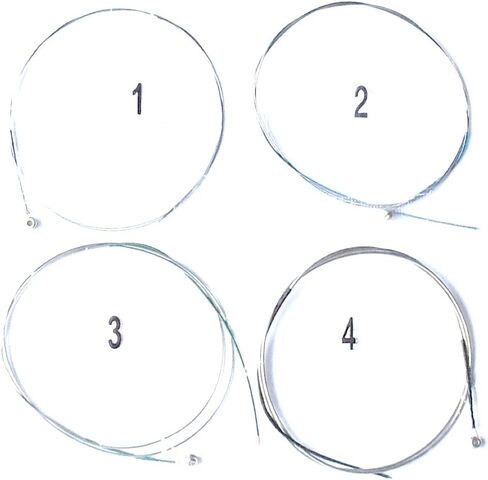 Extra 5 PCs 1st A Viola Strings Set 16 inch Alloy Wound Solid Steel Core in Kuwait