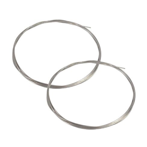 1M 18# Silver Piano String, 1mm Diameter High Carbon Steel Music Wire for Piano Repair & Replacement in Kuwait