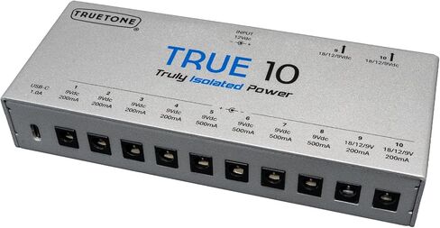True 10 Power Supply - طاقة Truetone بسعر أمازون | 10 مخارج معزولة بالإضافة إلى USB-C. قوة صامتة للوحة الدواسة الخاصة بك. in Kuwait