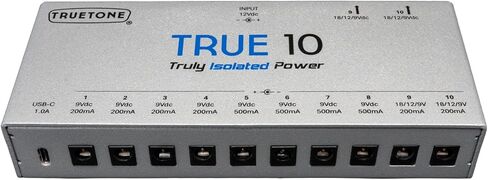 True 10 Power Supply - طاقة Truetone بسعر أمازون | 10 مخارج معزولة بالإضافة إلى USB-C. قوة صامتة للوحة الدواسة الخاصة بك. in Kuwait