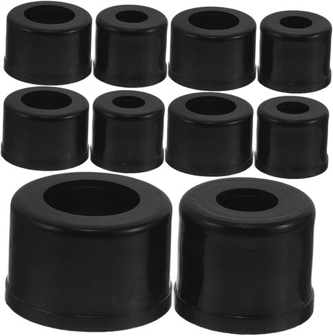 Alipis 5 Sets Oboe Cork End Caps, Portable Abs Double Reed Mouthpiece Covers with Full Joint Protection for Transport and Storage, for Musicians and Educators in Kuwait