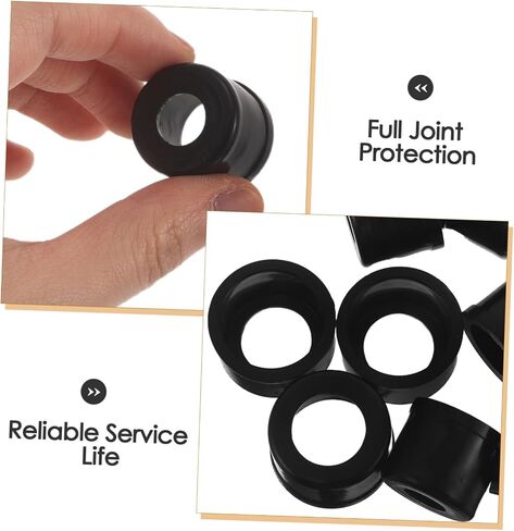 Alipis 5 Sets Oboe Cork End Caps, Portable Abs Double Reed Mouthpiece Covers with Full Joint Protection for Transport and Storage, for Musicians and Educators in Kuwait
