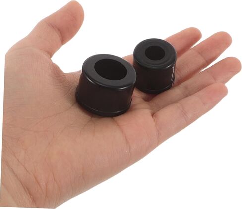 Alipis 5 Sets Oboe Cork End Caps, Portable Abs Double Reed Mouthpiece Covers with Full Joint Protection for Transport and Storage, for Musicians and Educators in Kuwait