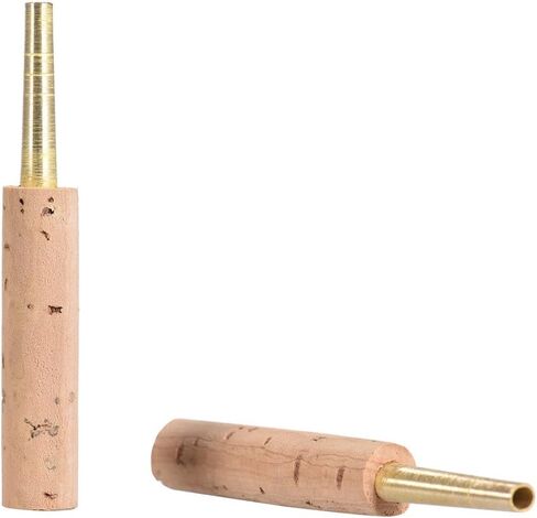 أنابيب Pongnas Oboe Reeds التيلة، 18 قطعة أنبوب نحاسي مع فلين صناعي، علبة بلاستيكية لتخزين ملحقات المزمار in Kuwait