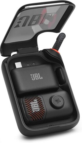 JBL EasySing Mic Mini - Mini AI-Powered Microphone with Real-time Vocal Removal, Lightweight, Pocket-Sized Carrying case, and up to 6 Hours of Playtime (Black) in Kuwait