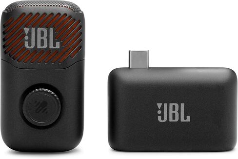 JBL EasySing Mic Mini - Mini AI-Powered Microphone with Real-time Vocal Removal, Lightweight, Pocket-Sized Carrying case, and up to 6 Hours of Playtime (Black) in Kuwait