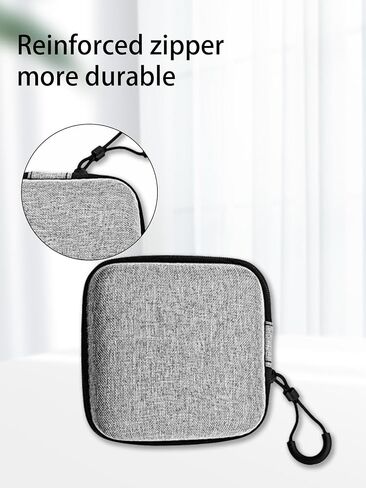 Carrying Case for Anbernic RG Rotate Premium Storage Bag,Tailored for Comprehensive Protection,Drop-proof, Scratch-proof, and Wear-resistant,with 2 Pack Screen Protector,Gray. in Kuwait