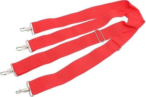 DOITOOL Snare Sling مع حزام الطبل، حزام عريض سميك قابل للتعديل وخطاطيف معدنية لطبل الخصر، كتف من ألياف البولي بروبيلين القوية للعروض والرقص in Kuwait