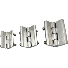 الفولاذ المقاوم للصدأ CL226-1A/2A/3A المفصلي المعدات الصناعية خزانة كهربائية مفصلات الأبواب الأجهزة والأثاث 1 قطعة (2pcs-polishing-3A) in Kuwait