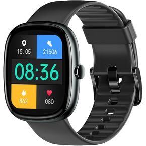 Fitness Trackers, No Bluetooth No APP/Phone Needed, 1.8" Fitness Watch for Men Women with Pedometer Heart Rate/Blood Oxygen/Sleep Monitor 100 Sports, Steps Counter Walking Running Waterproof in Kuwait