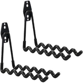 2 Pack Wall-Mounted Tennis Racket Storage Rack Display Stand, Badminton Racket Stand, Suitable for Badminton Rackets in Kuwait