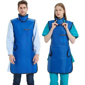 0.5mmpb Xray Lead Apron for Xray with Thyroid Shield Collar,Lead Gown,Dental Xray Shield in Kuwait