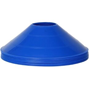 12pcs Cone Set Small Round Logo Plate Football Training Obstacle Sign Avoiding Sport Accessories for Soccer Practice Equipment,Basketball in Kuwait