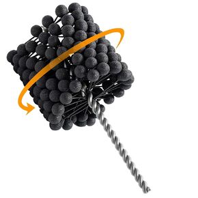 3 Inch Cylinder Hone Ball Brush – 240 Grit Silicon Carbide, Flexible Honing Tool for Deburring & Cross-Hatching, Ideal for Honing Cast Iron, Steel, and Stainless Steel Engine Cylinders in Kuwait