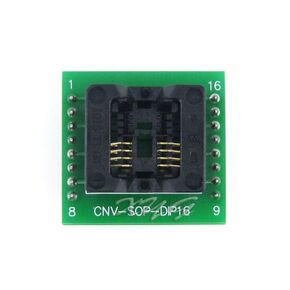 SOP8 إلى DIP8 OTS-8(16)-1.27-03 SOP8 SO8 SOIC8 الملعب 1.27 مللي متر Enplas IC MCU اختبار المقبس محول البرمجة @ XYG in Kuwait