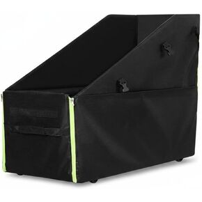 predolo Folding Cycle Storage Box Piping Cycle Trunk Box Black Oxford Cloth Bike Carrier in Kuwait