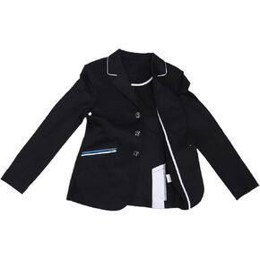 Kids Equestrian Coat, Breathable Lightweight Stylish Horse Riding Jacket for Men Women Competition for Training Events (155) in Kuwait