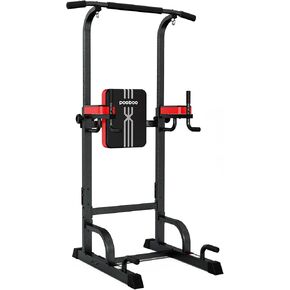 Pull Up Bar Power Tower Dip Station,Cable Machine-Integrated 450LBS Multi-Function Adjustable Height Fitness Strength Training Equipment for Home Gym Strength Training Equipment in Kuwait
