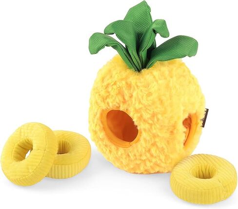 P.L.A.Y Dog Toy_Plush Toy - Pineapple_S in Kuwait